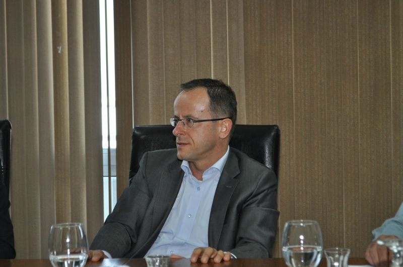 Bekos, Under-secretary Of Commerce Of Austria, Visits Our Agency