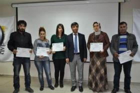 52 People Receives Certificate Of Entrepreneurship With Support Of Karacadağ Development Agency