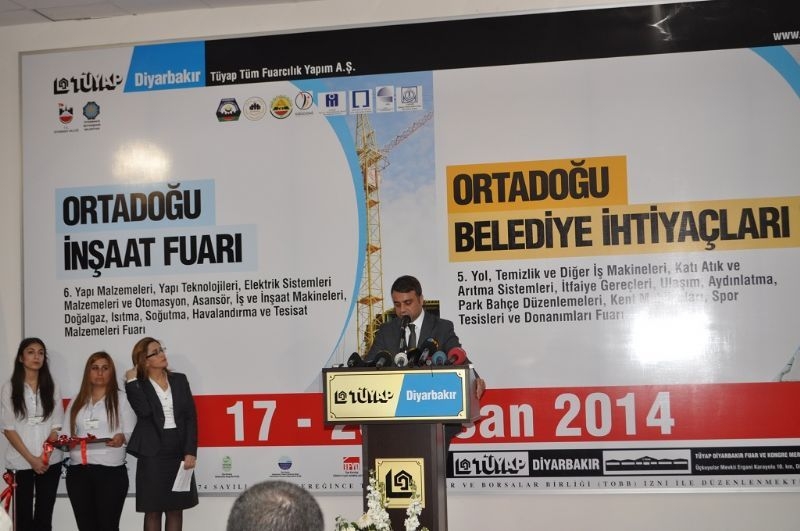 Middle East Construction And Municipal Needs Fair Opened İn Diyarbakir