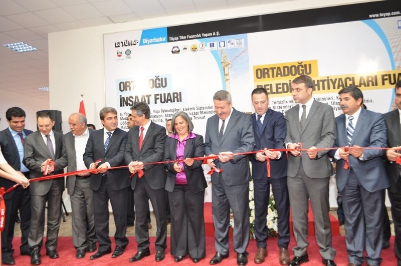Middle East Construction And Municipal Needs Fair Opened İn Diyarbakir
