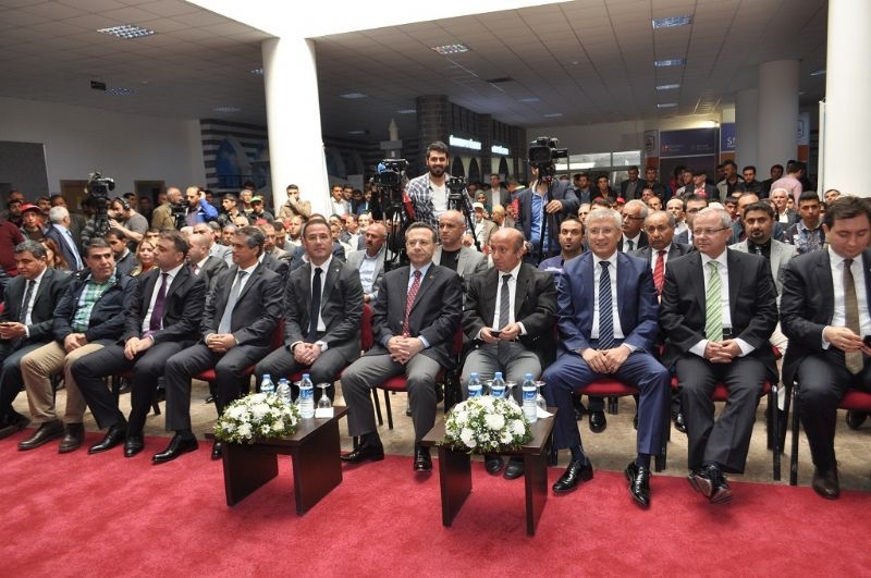 Poultry Husbandry and Dairy Industry Fair of TUYAP was opened at the Fair and Congress Center of Diyarbakir.
