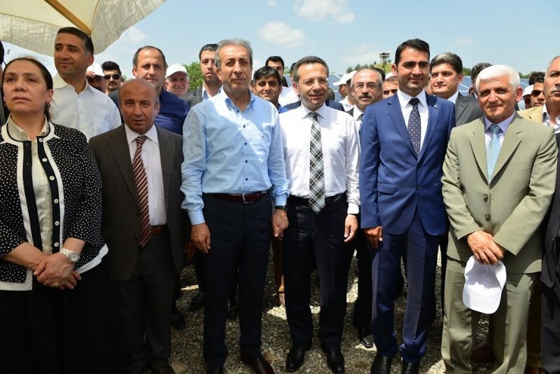 Minister Eker Opens The Solar Power Plant To Service