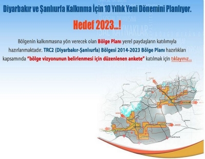 Diyarbakır And Şanlıurfa Plans Their Next Ten Years