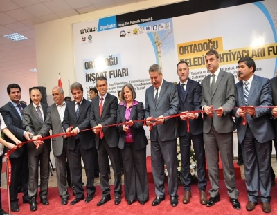 Middle East Construction And Municipal Needs Fair Opened İn Diyarbakir