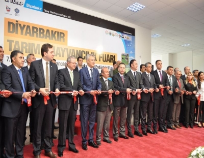 Poultry Husbandry and Dairy Industry Fair of TUYAP was opened at the Fair and Congress Center of Diyarbakir.