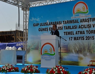 Minister Eker Opens The Solar Power Plant To Service