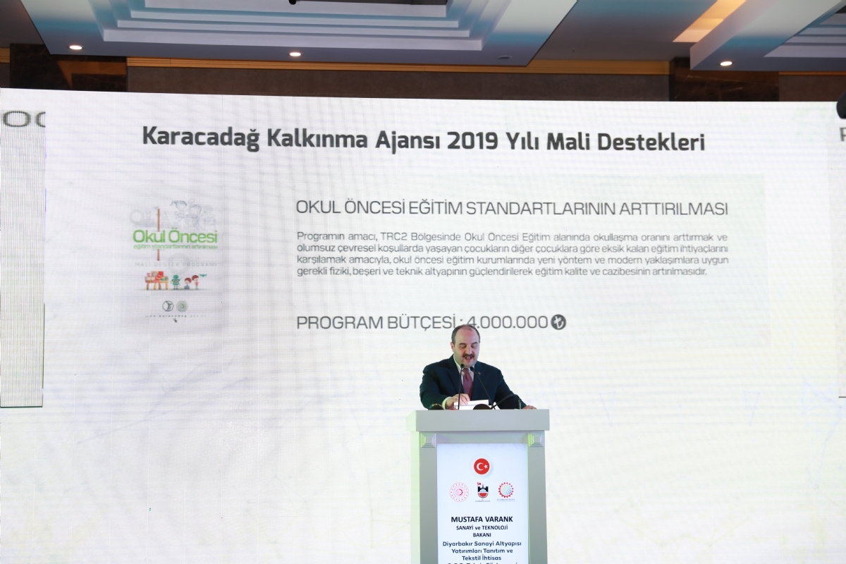 Minister Mustafa Varank Said That Textile Specialized Organized Industrial Zone Will Strengthen Diyarbakir's Power