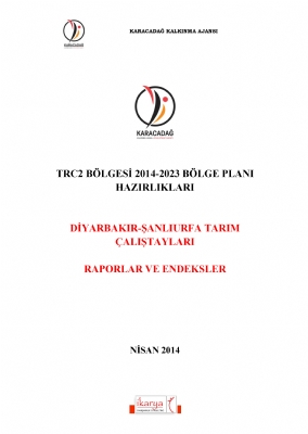 TRC2 Bölgesi Tarım Çalıştayları Raporu (2014)